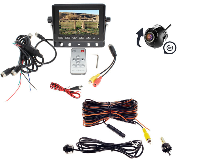 5" Commercial Grade Monitor with Universal Camera