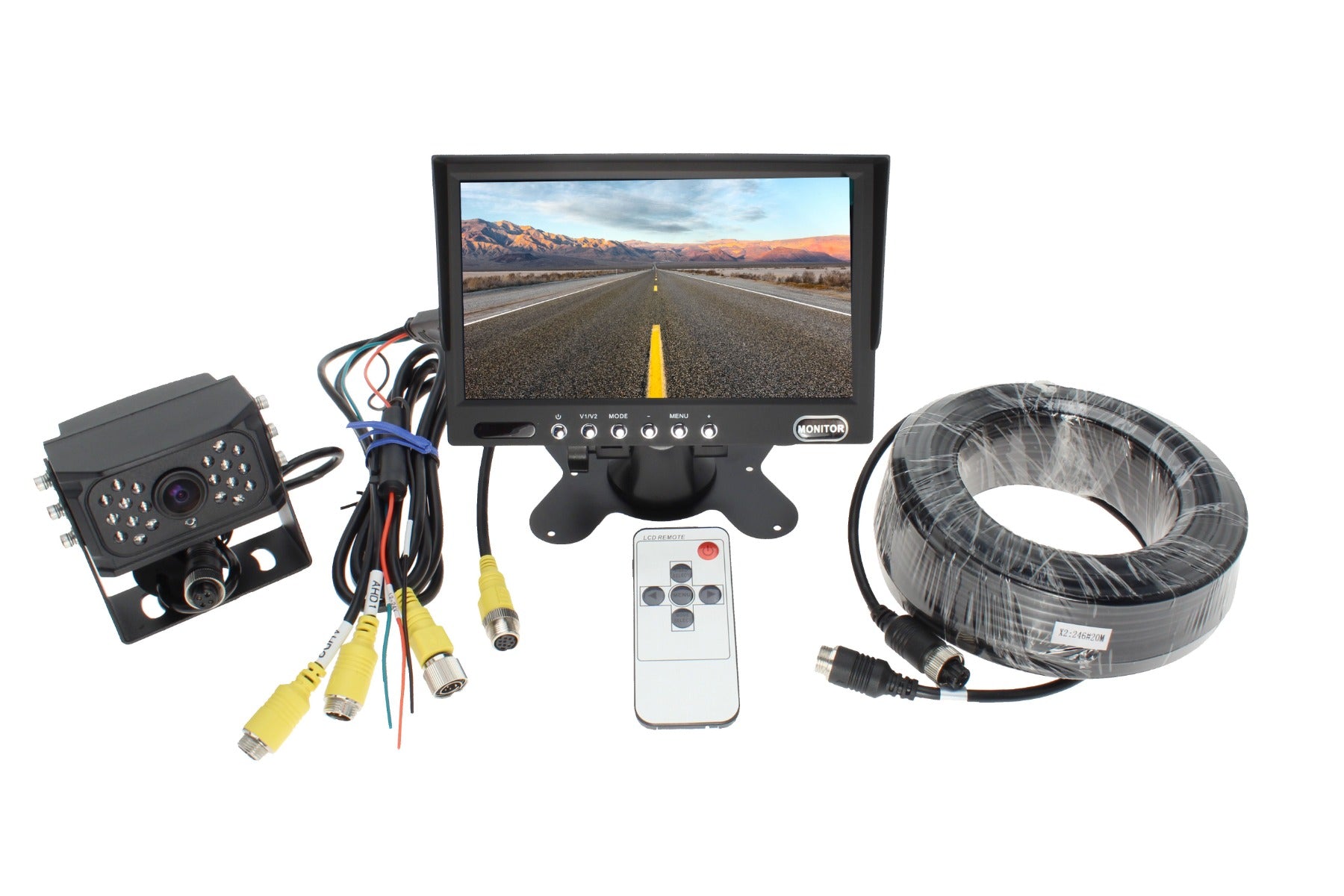 EVI Systems-7" AHD Single Screen + 1 AHD Camera - Camera System