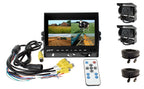 7" Quad High Definition Screen with DVR + 2 AHD Camera System
