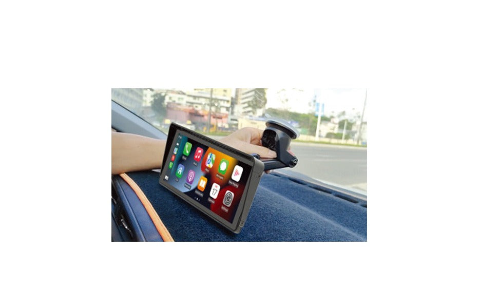 Portable Wireless 7" Touch Screen, Add CarPlay or Android Auto to any vehicle