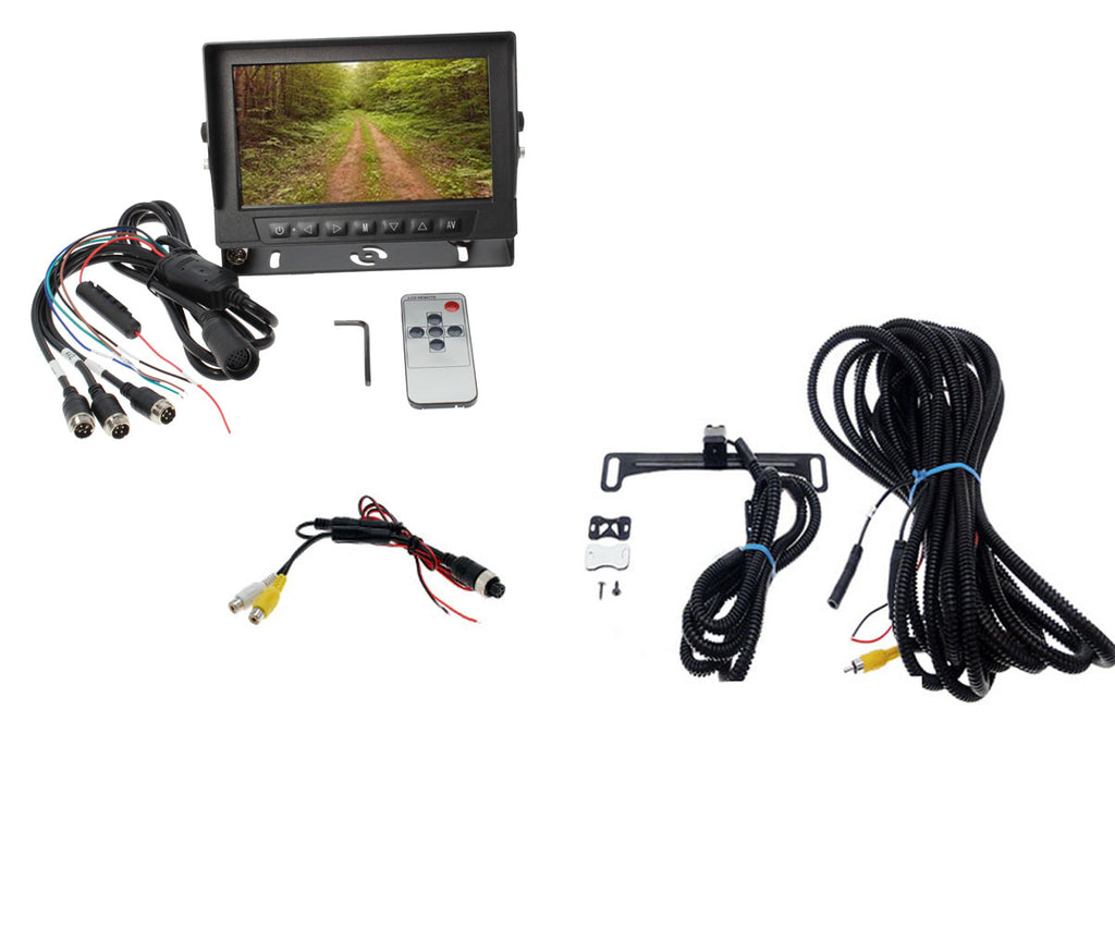 UTV Dual Mount Camera with 7" Waterproof Monitor