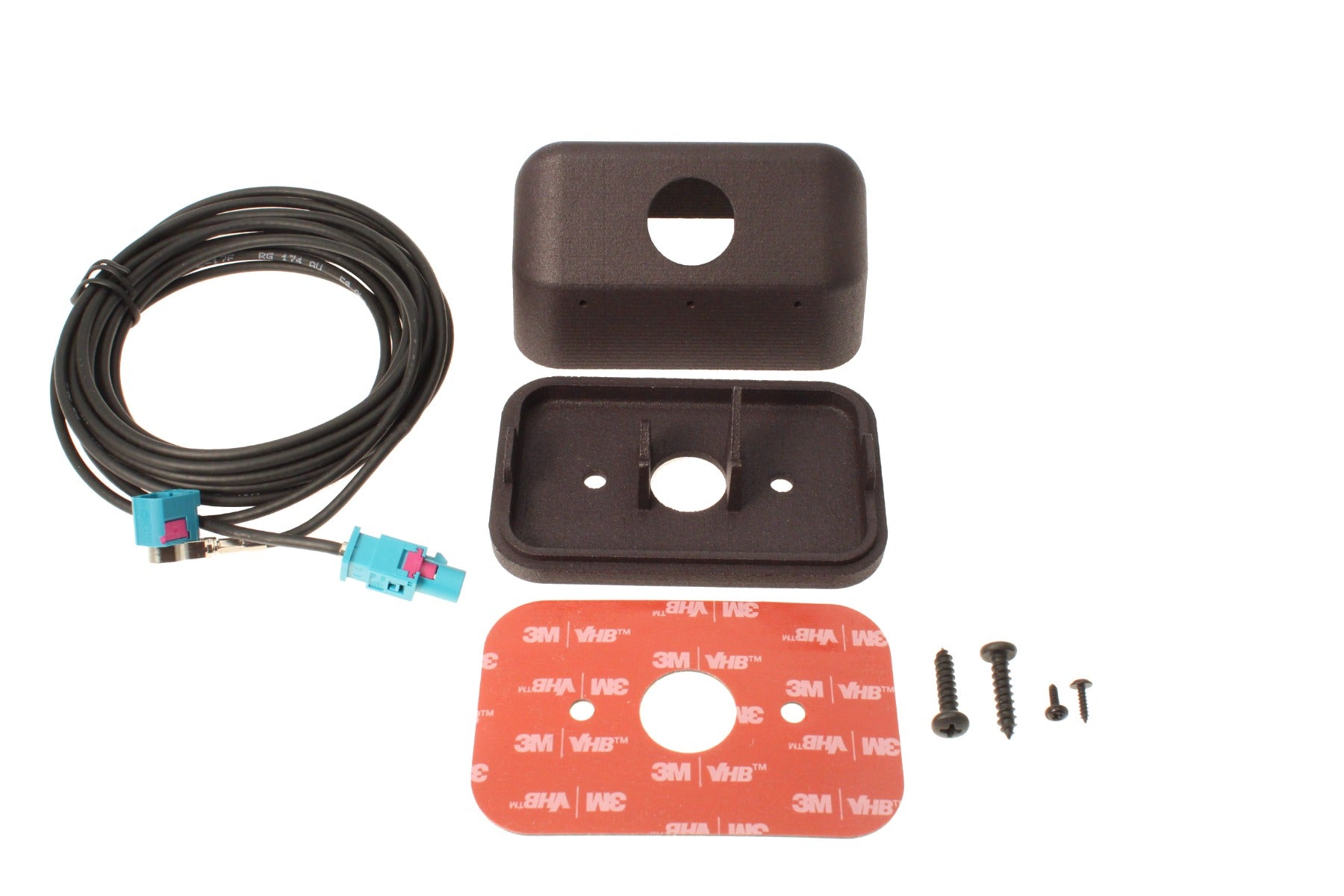 Fixed Mount Relocation kit for factory tailgate camera, Fits 2019-2024 RAM® 1500,2500,3500 W/360 View-NEW!