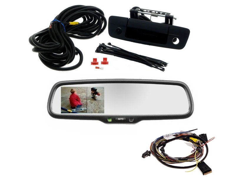 Backup Camera w/ Gentex® OEM Mirror, Fits 2009-2012 RAM®