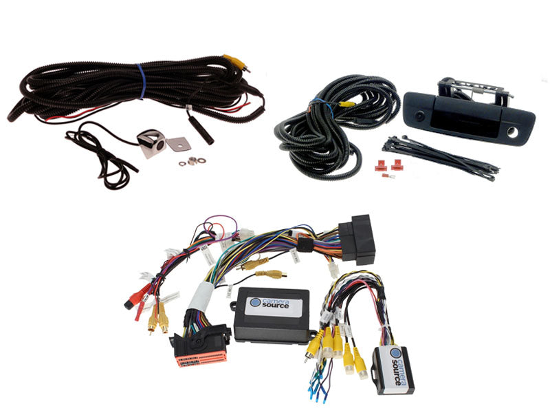Front & Rear Camera Kit for Factory Display, Fits 2013-18 RAM®