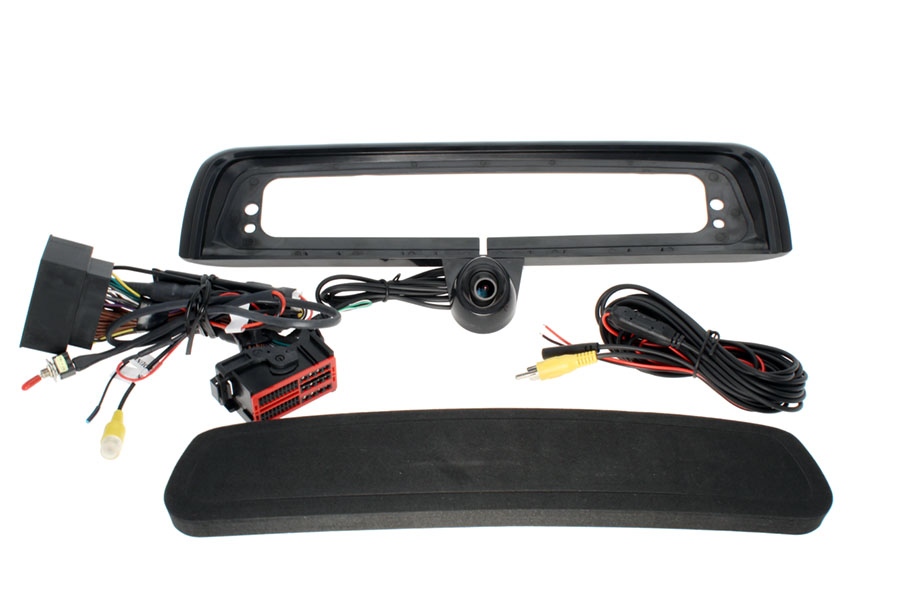 OE Fit 3rd Brake Light Camera Kit, for trucks w Factory Tailgate Cam, Fits RAM 2013-2018