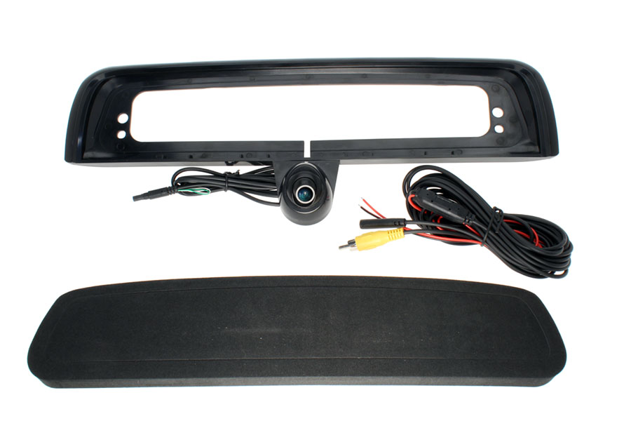 OE Fit 3rd Brake Light Camera Kit, for trucks w Factory Tailgate Cam, Fits RAM 2013-2018