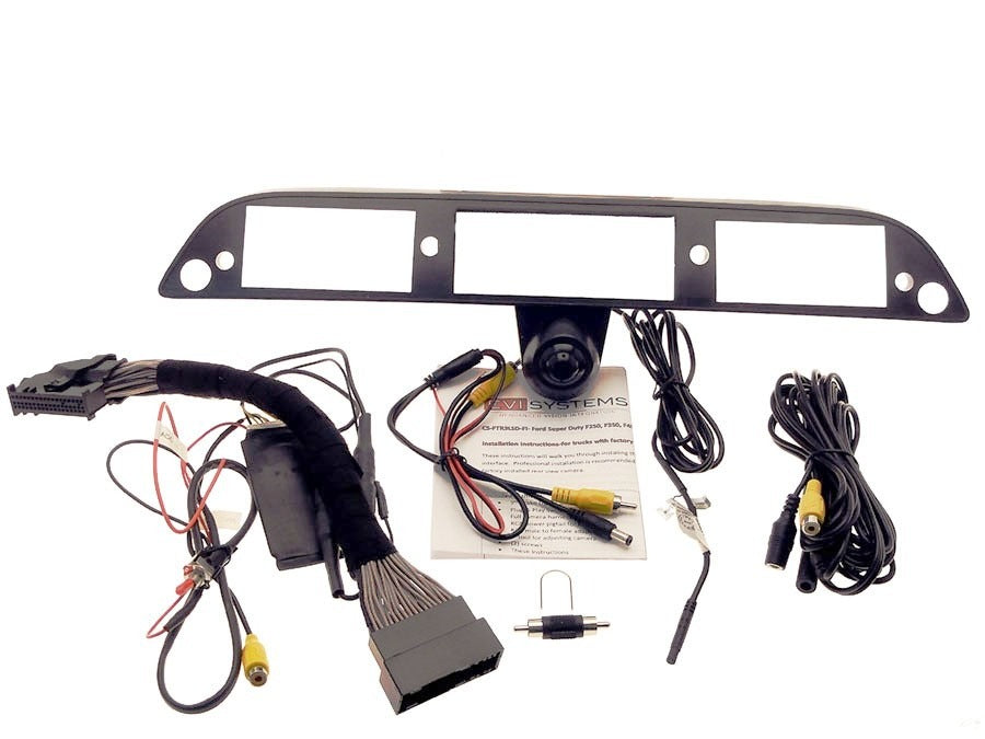 Camera Source-3rd Brake Light Camera kit compatible with 2015-2019 Ford® F-150 Trucks w Factory Camera and 8" Display