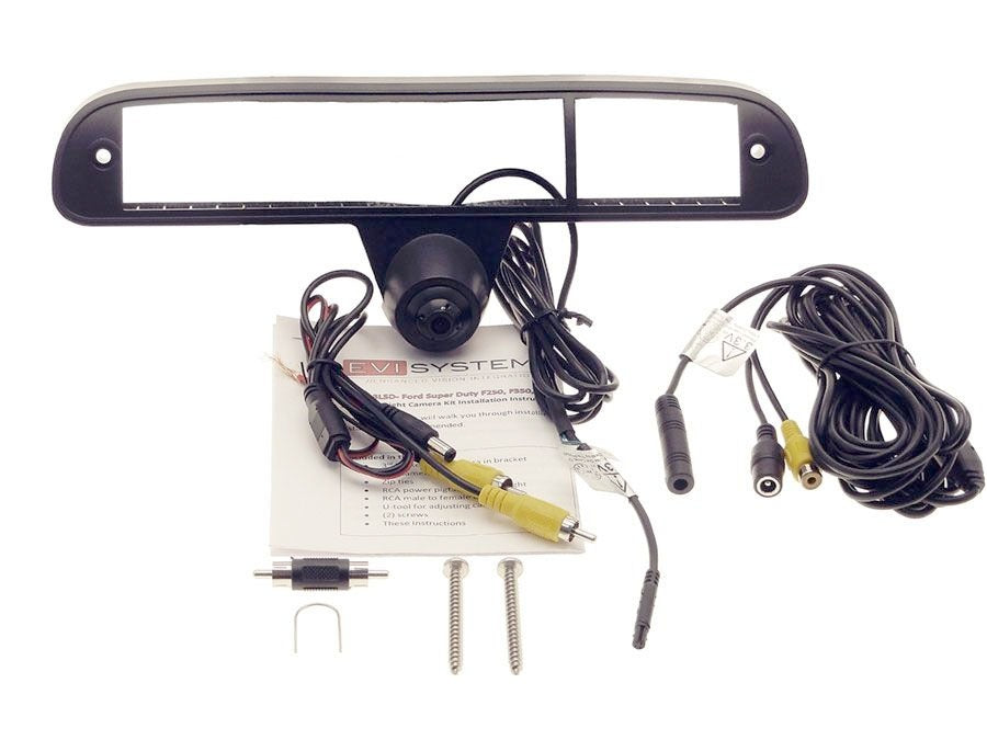 OE Fit 3rd Brake Light Camera Kit for Universal Monitors fits 1999-2016 Ford® Super Duty