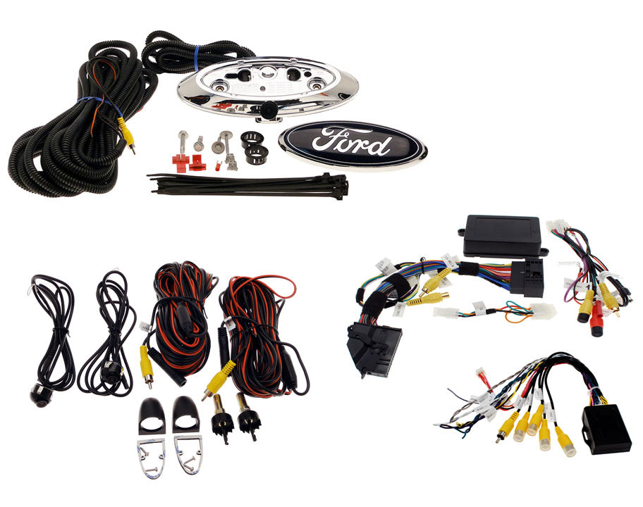 Front and Side Camera Kit for 8" Display, Fits 2013-14 F150