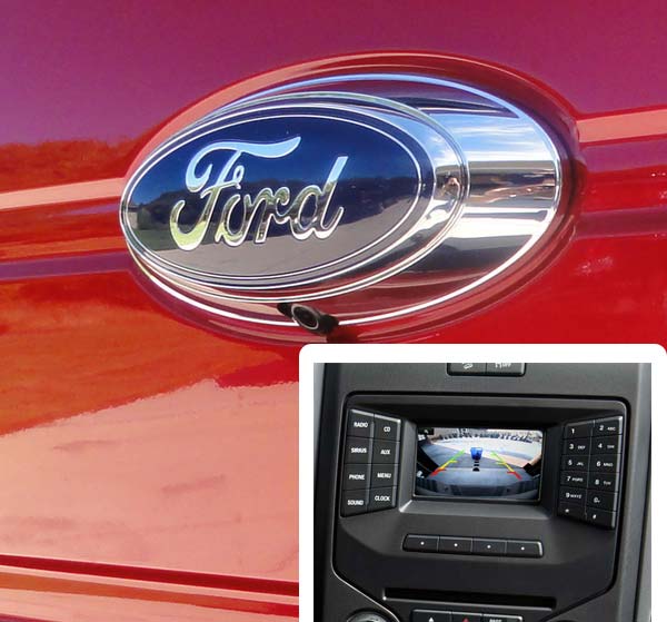 Backup Camera for 4.2" MyFord® Display Fits 2013-16 Super Duty