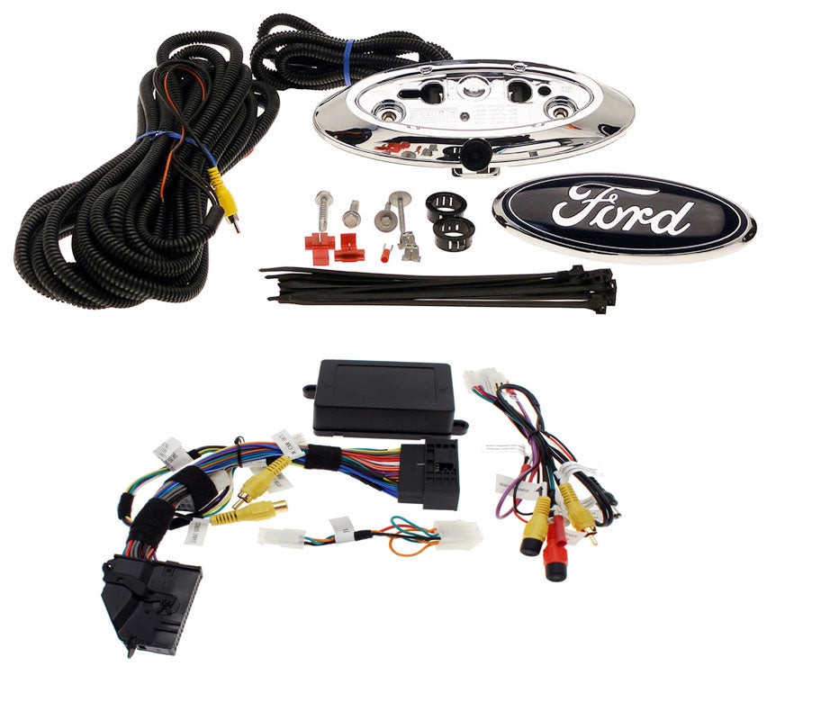 OE Style Front Emblem Camera Kit fits 2013-2014 Ford® F-150 w/ 8" SYNC 2® Display, Multi-cam support