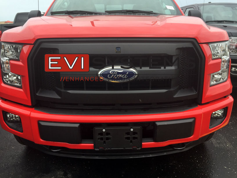 Surface Mount Front Camera Kit for 8" Displays, Fits 2015 F150