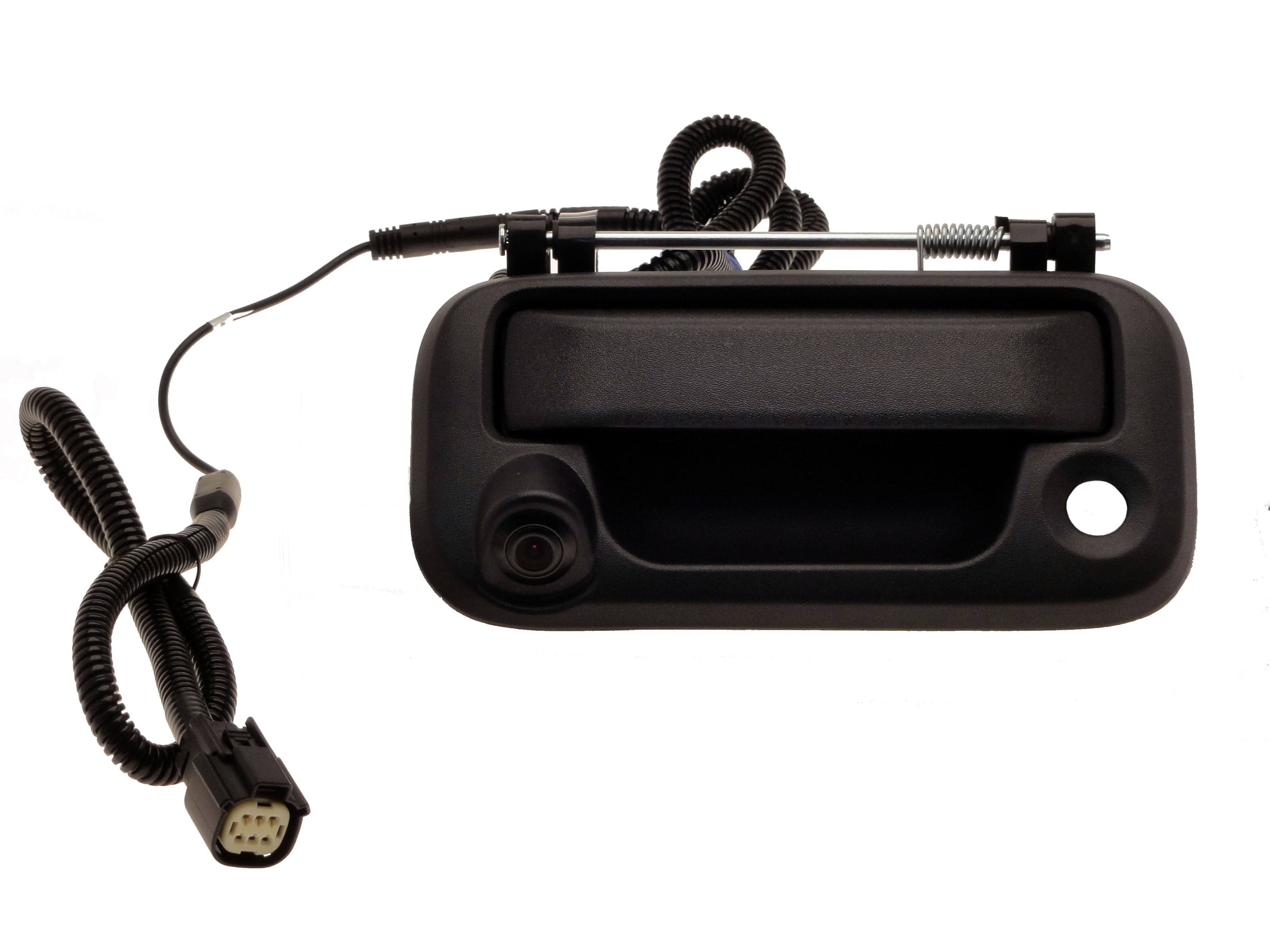 Plug & Play Tailgate Handle Replacement Camera For 2008-2014 F-150-Chrome