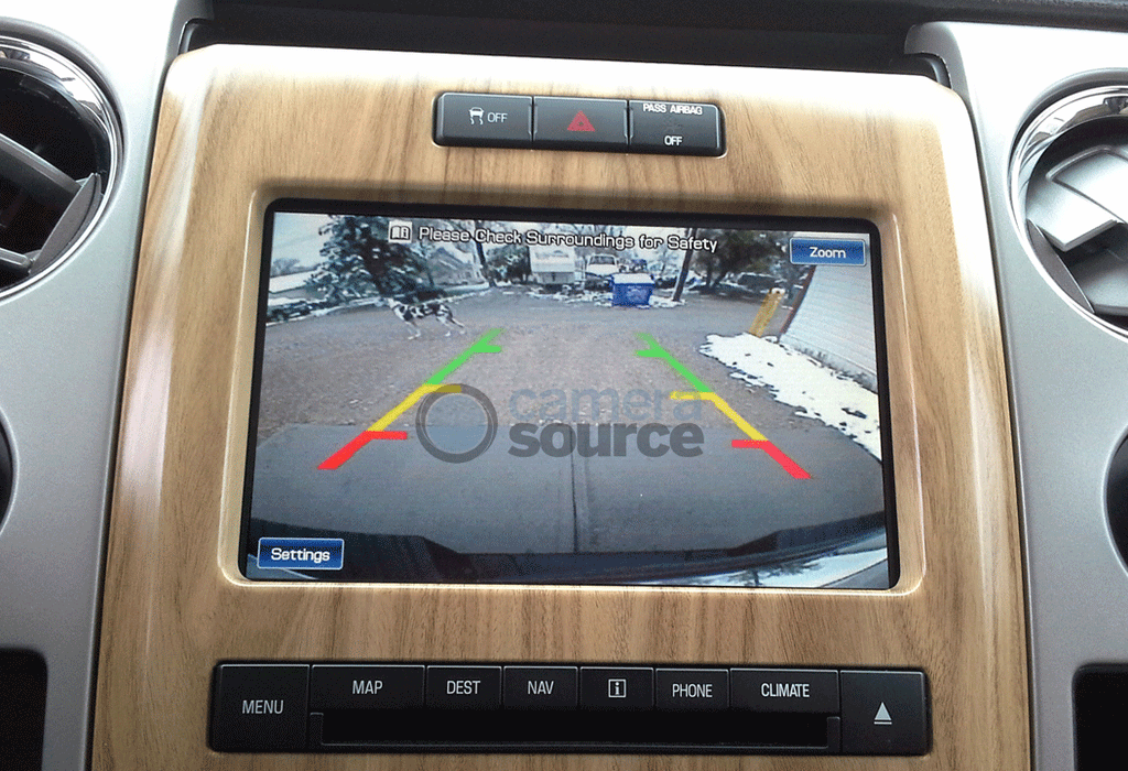 Tailgate Handle Back Up Camera for RCA Display Fits 2004-2014 F-150, Super Duty*