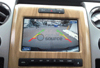 Chrome Tailgate Handle Back Up Camera for RCA Display Fits 2004-2014 F-150, Super Duty*
