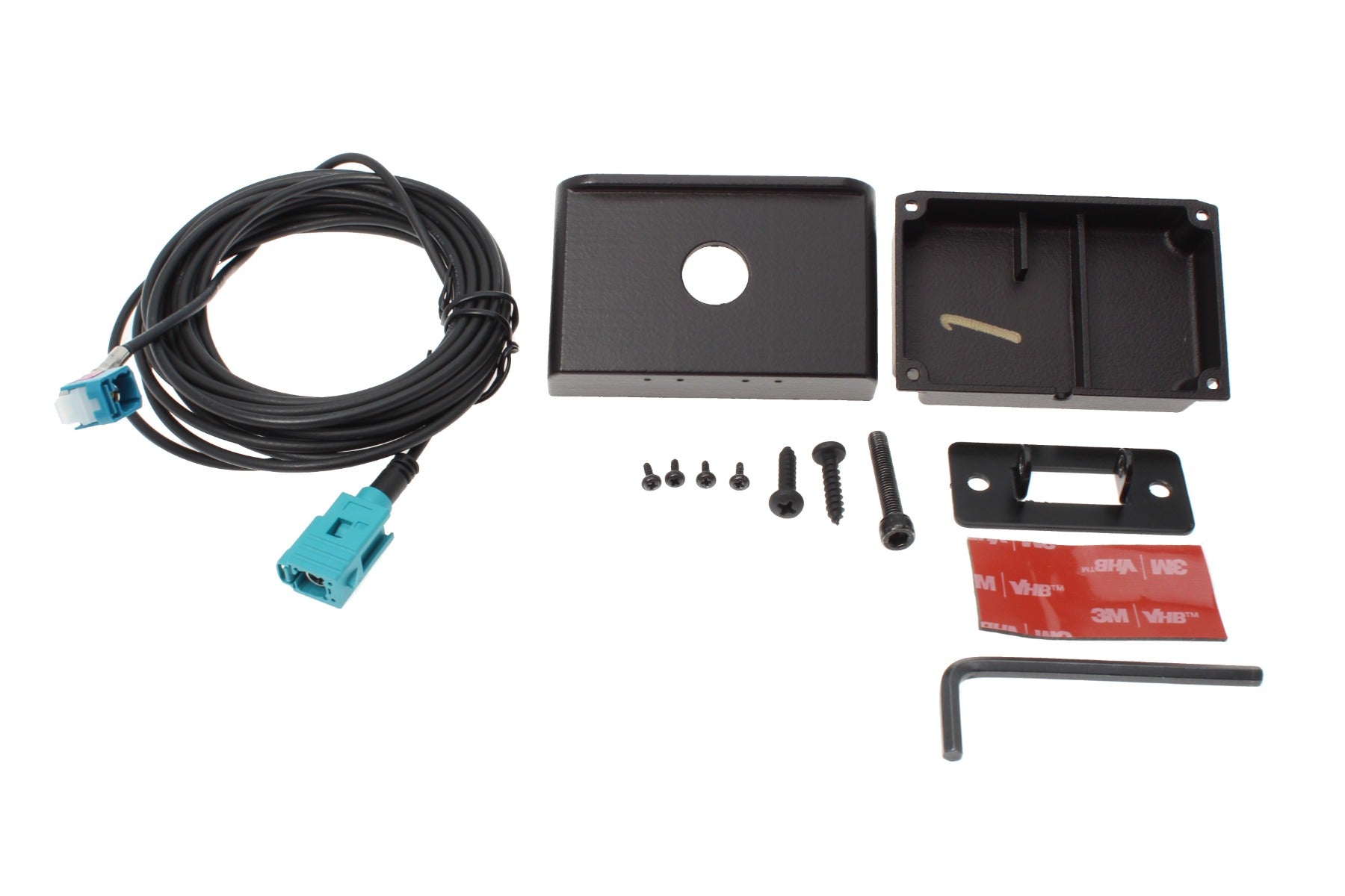 Adjustable Relocation kit for factory tailgate camera fits 2017-2022 Ford® Super Duty w/ 360 view