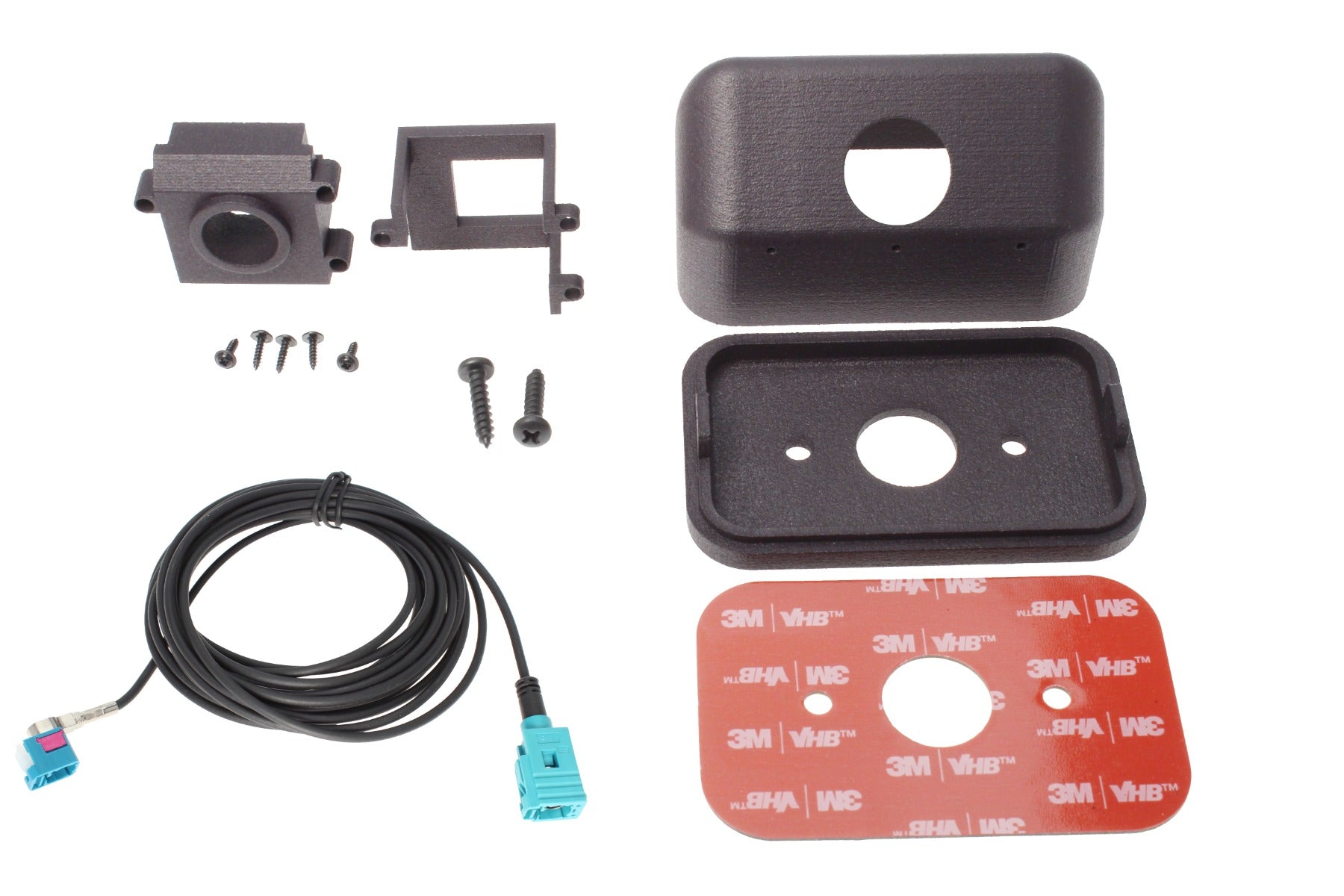 Fixed Mount Relocation kit for factory tailgate camera fits 2021-2023 Ford® F-150