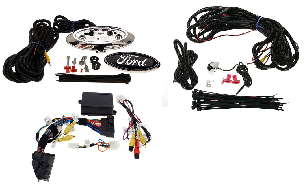 Front & Rear Camera Kit for 8" SYNC 2 Display, Fits 2013-16 Super Duty