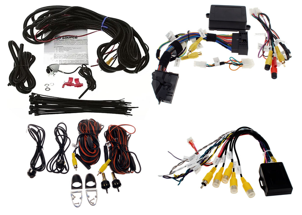 Front and Side Camera Kit for 8" Display, Fits 2015 F150