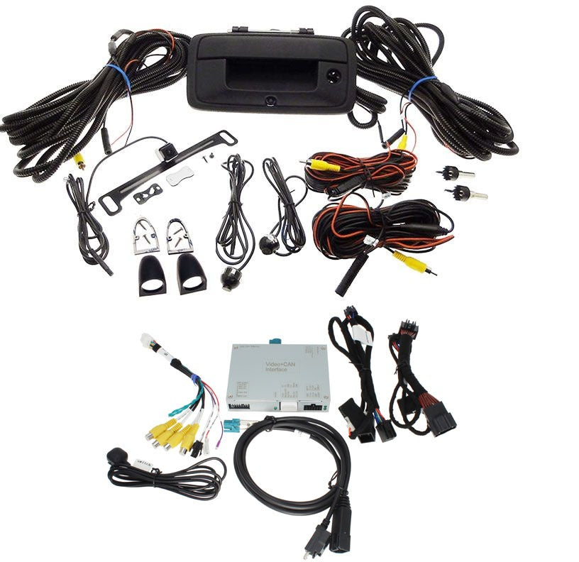 Front, Rear, and Side Camera Kit for 8" Display, Fits 2014-18 GM®