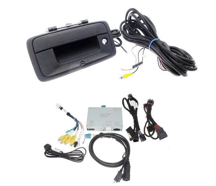 Rear Tailgate Handle Camera w/ Multi-Cam Interface for Factory 8" Display, Fits 2014-18 GM®