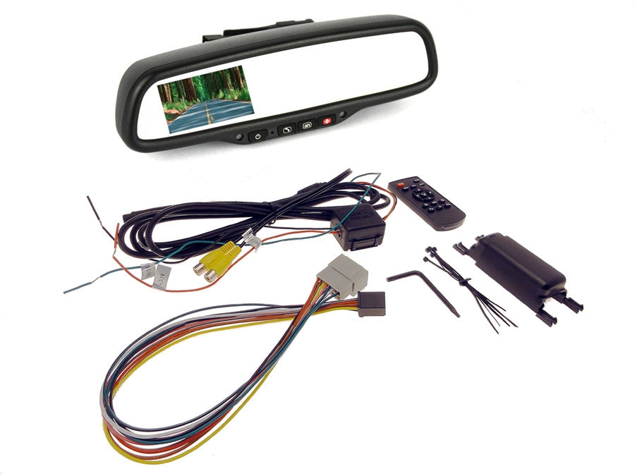 Rear View Camera with Video Mirror Fits 2007-2014 Tahoe Yukon Suburban