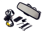 Rear Camera Display Mirror, 4.3" screen, 2 inputs