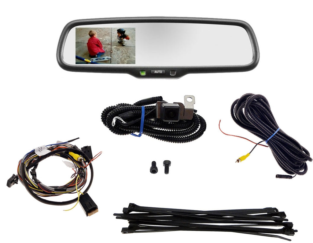 Backup Camera,Gentex® Mirror Monitor, Fits 2005-2009 Toyota® Tacoma