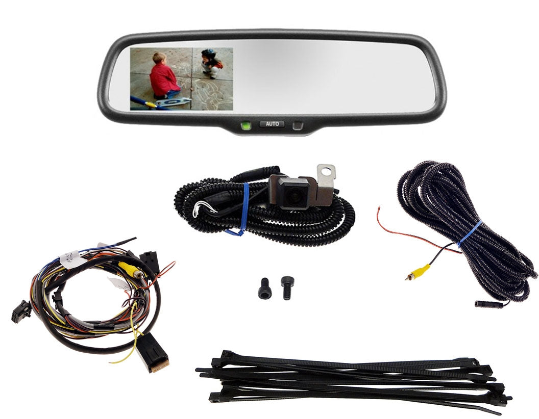Backup Camera,Gentex® Mirror Monitor, Fits 2005-2009 Toyota® Tacoma