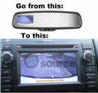 Mirror to Radio Camera Conversion Harness, Fits 2010-2013 Tacoma