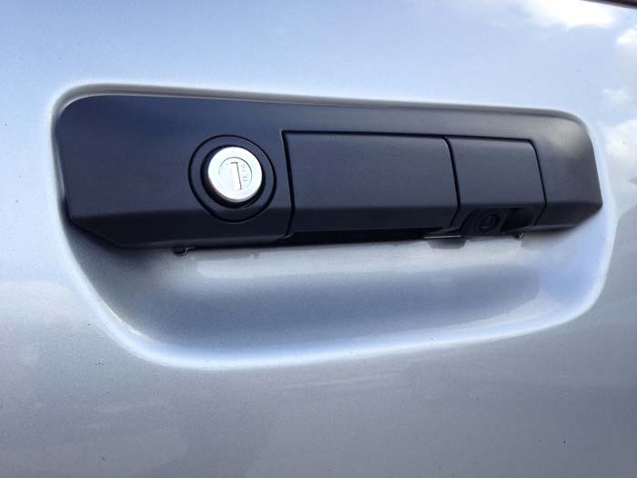 Backup Camera for Factory Radios - Opt. Pop and Lock, Fits 10-13 Toyota® Tacoma