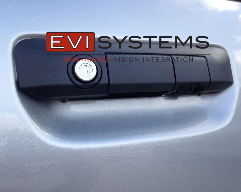 Backup Camera for Factory Radios - Opt. Pop and Lock, Fits 2014-2015 Toyota® Tacoma