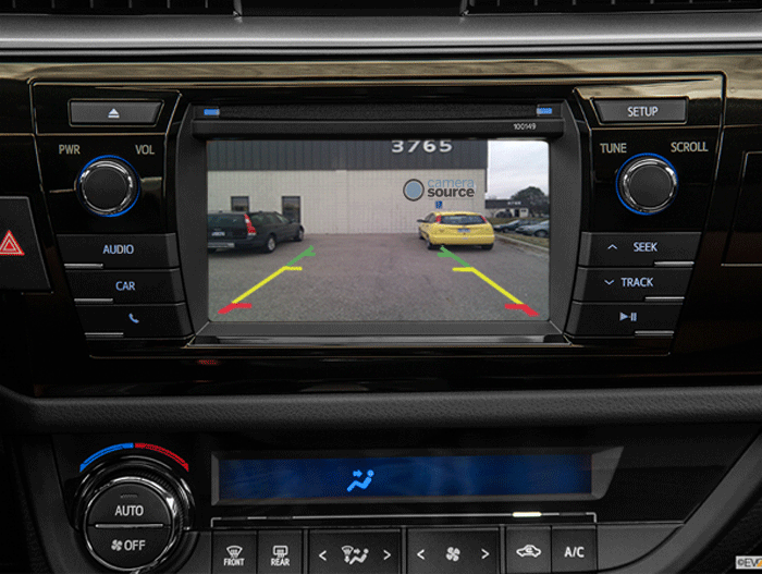 Backup Camera Kit For Entune/Display Audio, Fits 2016-2018 Toyota®