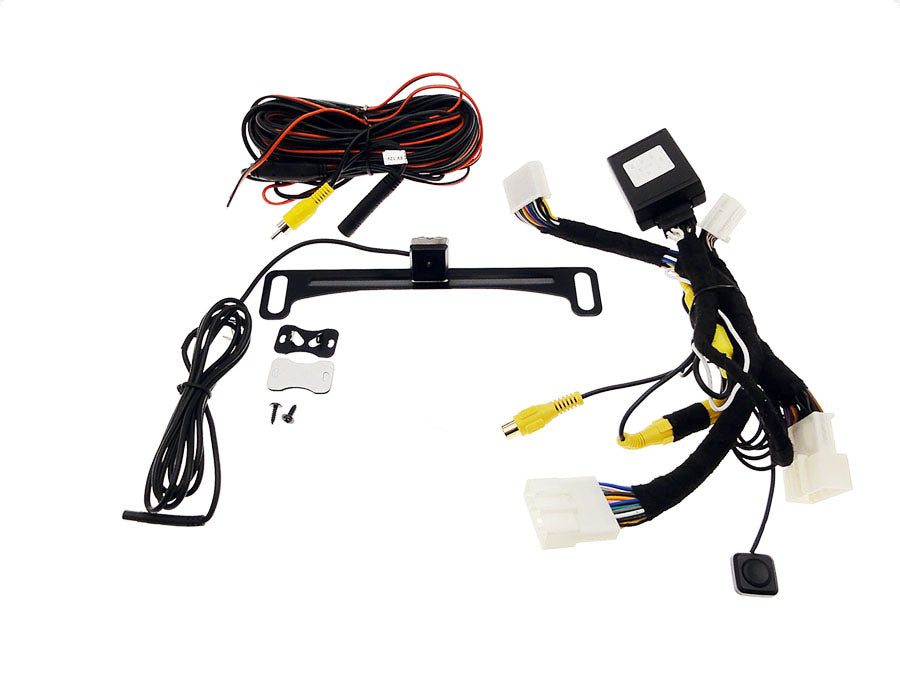 Universal Front Camera and Force OEM Rear Camera, Fits Select Toyota® Vehicles
