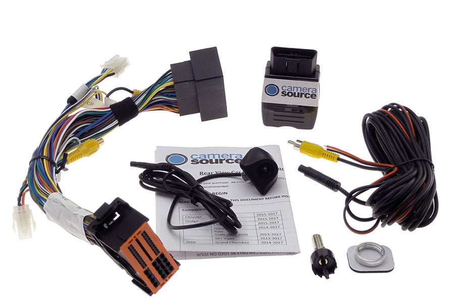 Backup Camera Kit for Factory Display, Fits Durango, Challenger, Charger, 300C