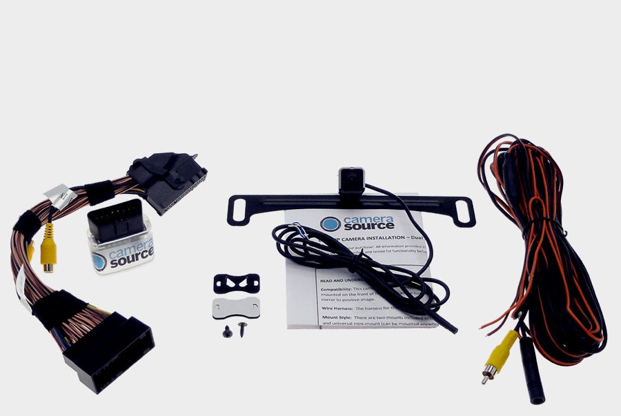 Universal backup camera with OBD Programmer for Ford® 8" Display