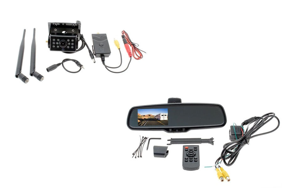 Furrion Wireless compatible Camera-with Aftermarket Video Mirror