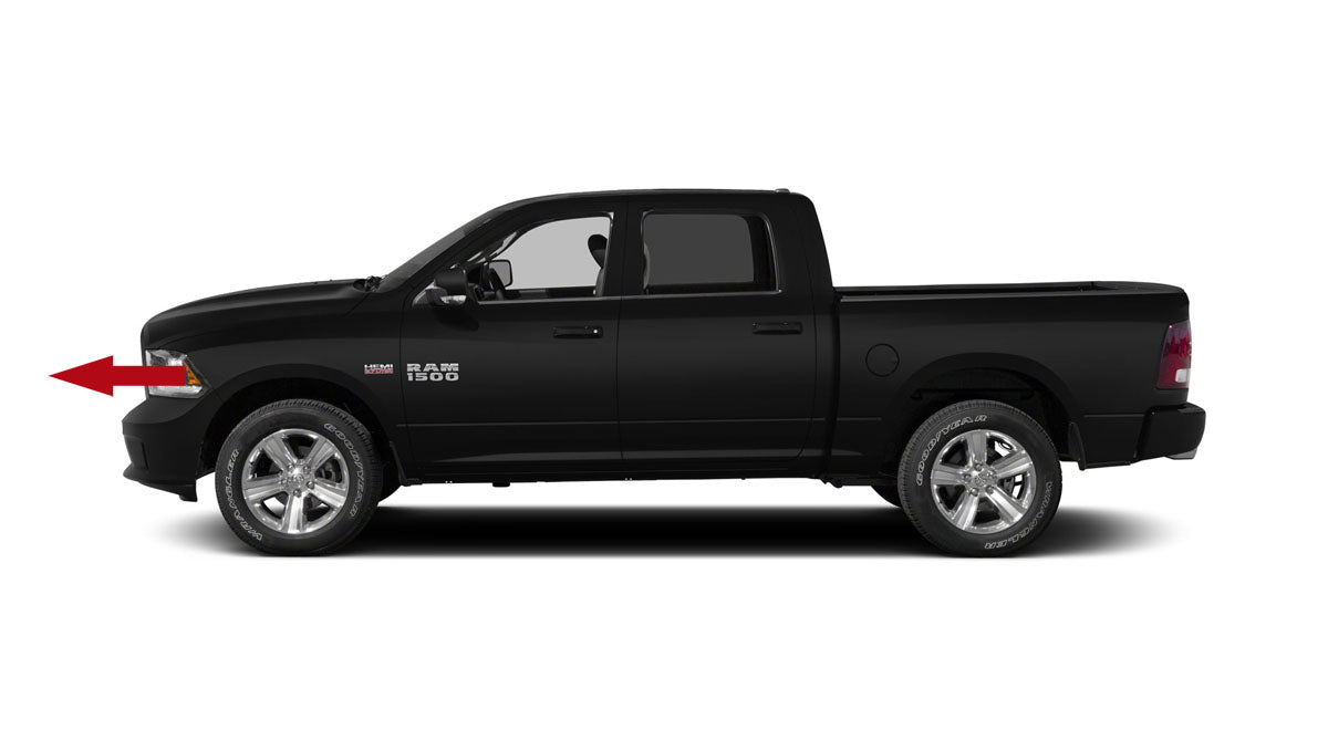 Front Camera Kit for Factory Display, Fits 2013-18 RAM®