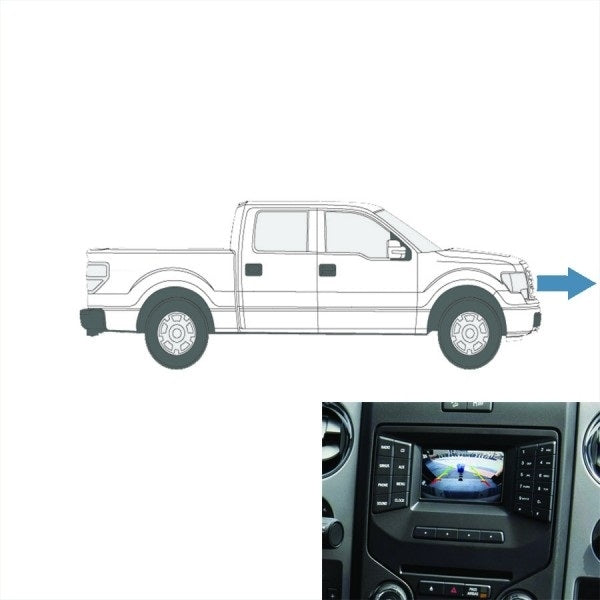OE Style Front Emblem Camera Kit fits 2013-2014 Ford® F-150 w/ 4.2" MyFord® Display