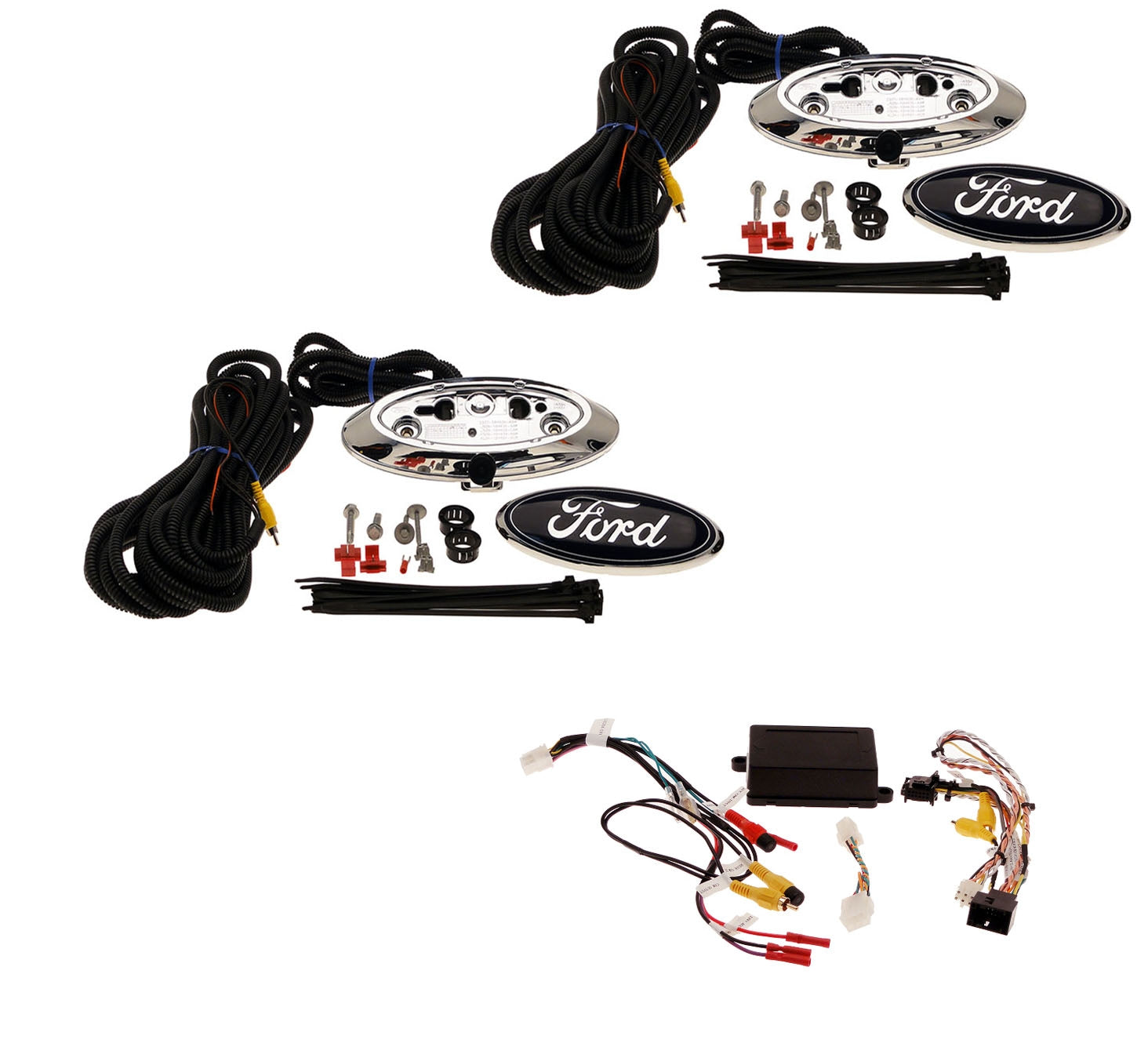 Front & Rear Camera Kit  for 4.2" Display, Fits 2013-14 F150