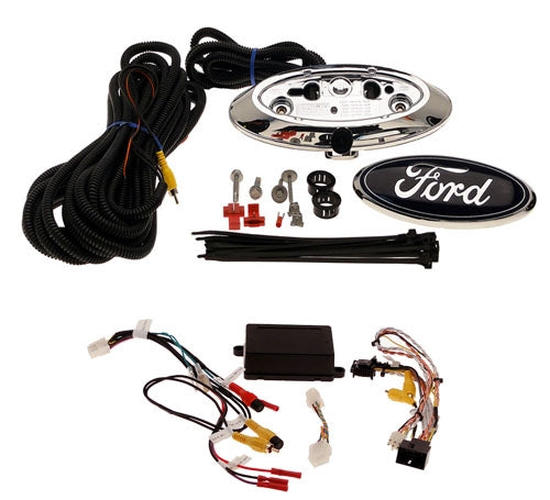 OE Style Front Emblem Camera Kit fits 2013-2014 Ford® F-150 w/ 4.2" MyFord® Display