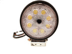 Vehicle Work Light with Backup Camera-Round