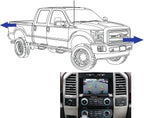 Front & Rear Camera Kit for 8" SYNC 2 Display, Fits 2013-16 Super Duty