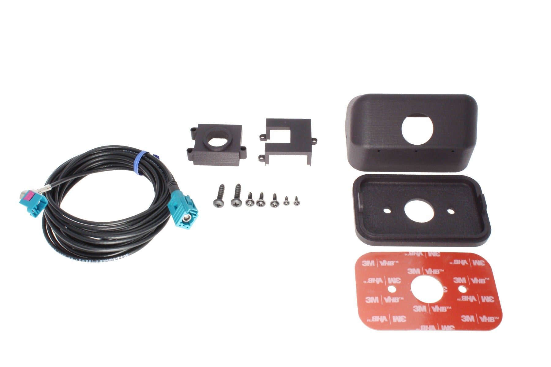 Fixed Mount Relocation kit for factory tailgate camera fits 2017-2022 Ford® Super Duty w/ 360 view