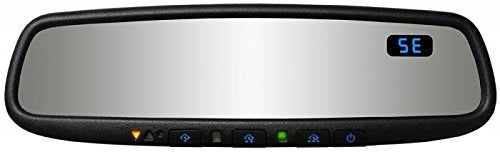 Gentex® Rearview Mirror with Auto Dim, HomeLink®, Compass, Fits 2016-2018 Tacoma