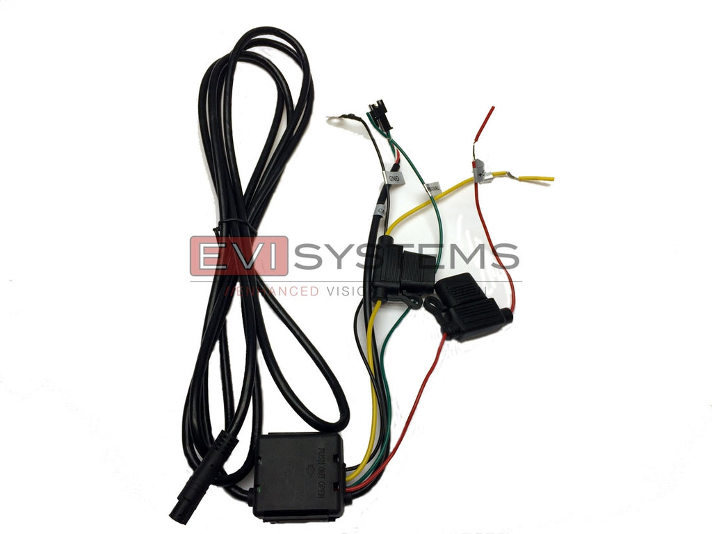 License plate mounted backup camera, Mirror with dash cam and DVR