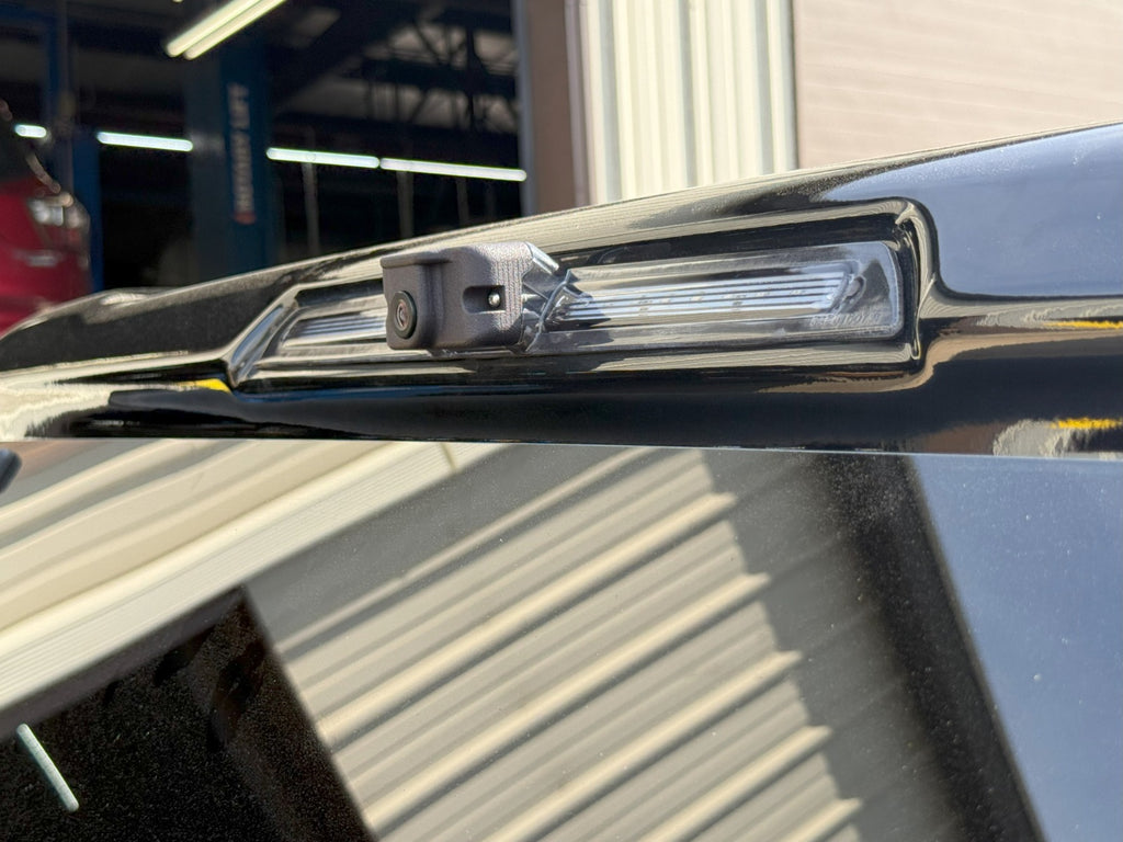 COMING SOON! Factory digital mirror camera relocation kit for 2021-25 RAM HD, LEER Topper-Camera built in