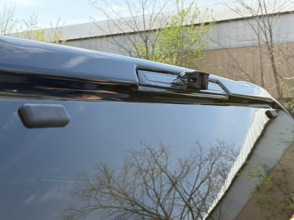 COMING SOON! Factory digital mirror camera relocation kit for 2021-25 RAM HD, LEER Topper-Camera built in