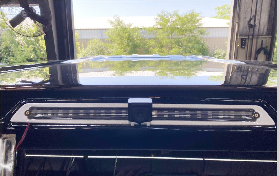 Factory digital mirror camera relocation kit for 2021-26 RAM HD, w/ topper-Camera Included