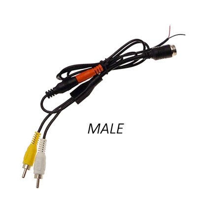 RCA to 4 Pin Conversion Harness